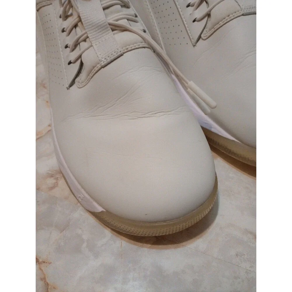 Clove Shoes Mens Size 10.5 Whute Slip On Nursing Walking Sneakers Comfort - Picture 2 of 9